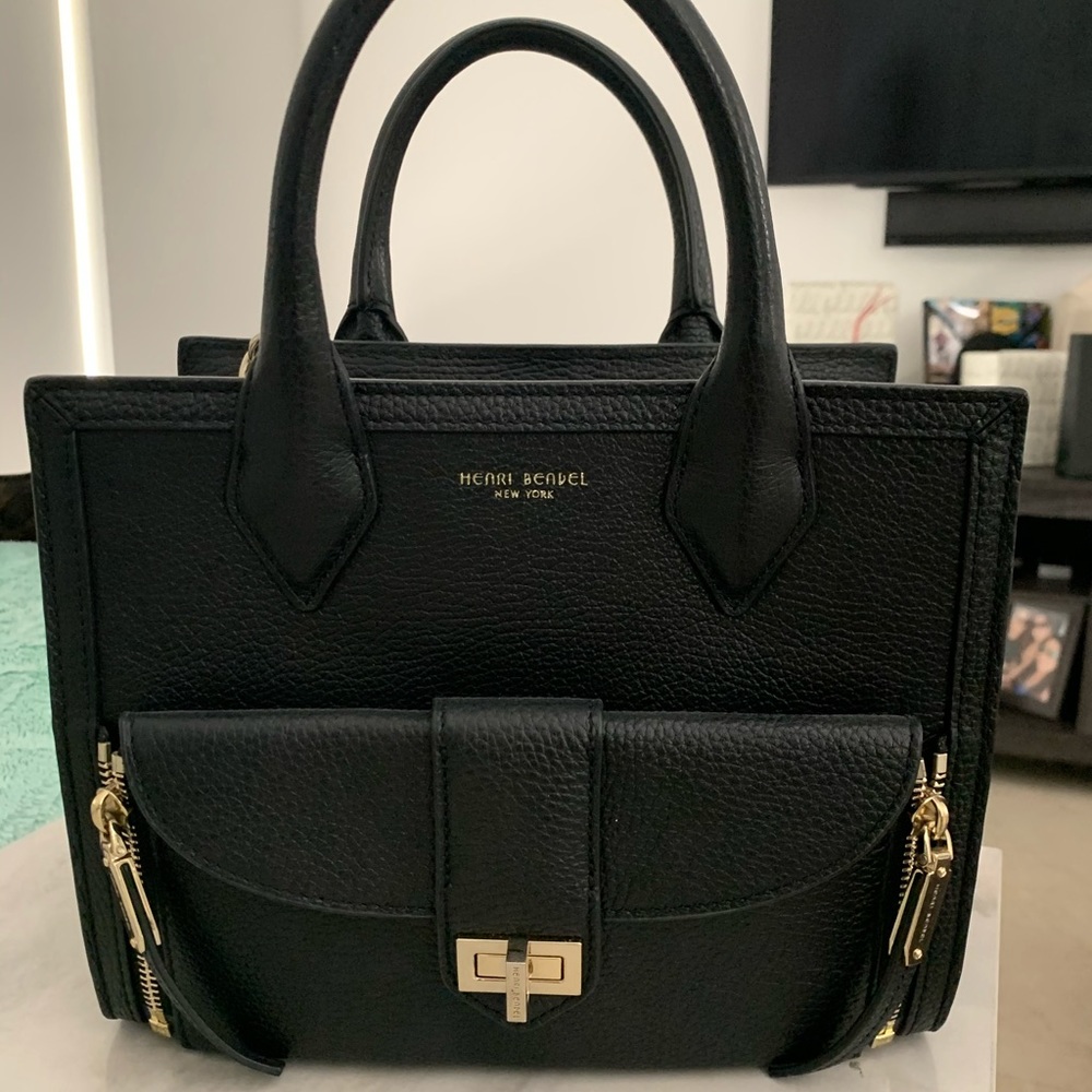 Henri Bendel Black Mini Rivington